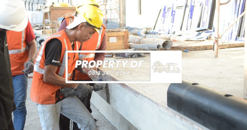 Karet Dock Bumper Truk Bumper Karet Tahan Benturan Untuk Struktur Jembatan